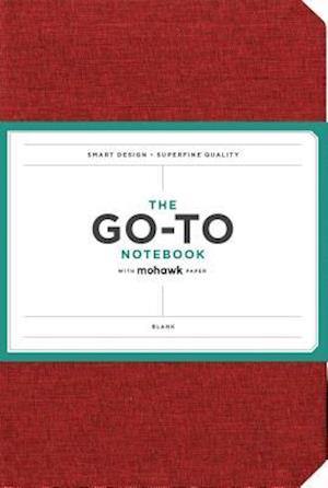 Go-To Notebook with Mohawk Paper, Brick Red Blank