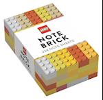 Lego(r) Note Brick (Yellow-Orange)