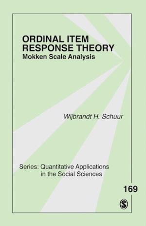 Ordinal Item Response Theory : Mokken Scale Analysis