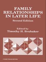 Family Relationships in Later Life