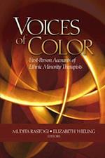 Voices of Color : First-Person Accounts of Ethnic Minority Therapists