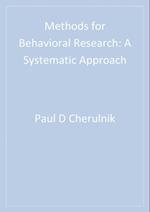 Methods for Behavioral Research : A Systematic Approach