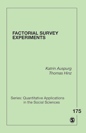 Factorial Survey Experiments