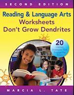 Reading and Language Arts Worksheets Don't Grow Dendrites : 20 Literacy Strategies That Engage the Brain