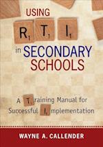 Using RTI in Secondary Schools