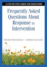 Frequently Asked Questions About Response to Intervention