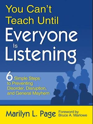 You Can't Teach Until Everyone Is Listening