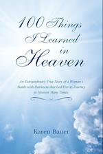 100 Things I Learned in Heaven