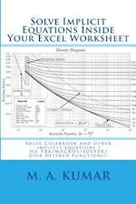 Solve Implicit Equations Inside Your Excel Worksheet