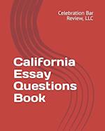 California Essay Questions Book