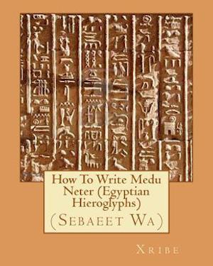 How to Write Medu Neter (Egyptian Hieroglyphs)