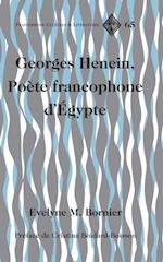 Georges Henein, Poète francophone d’Égypte