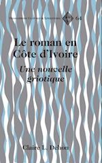 Le roman en Côte d’Ivoire