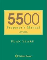 5500 Preparer's Manual for 2017 Plan Years