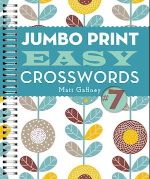 Jumbo Print Easy Crosswords #7