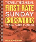 The Wall Street Journal First-Rate Sunday Crosswords, Volume 7