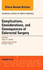 Complications, Considerations and Consequences of Colorectal Surgery, An Issue of Surgical Clinics