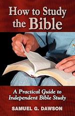 How to Study the Bible