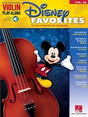 Disney Favorites Violin Play-Along Volume 29 Book/Online Audio