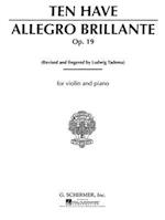 Allegro Brillante, Op. 19