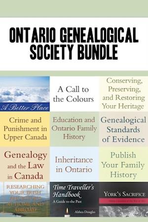 Ontario Genealogical Society 12-Book Bundle : Conserving, Preserving, and Restoring Your Heritage / Genealogical Standards of Evidence / and 10 more