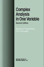 Complex Analysis in One Variable
