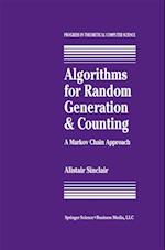 Algorithms for Random Generation and Counting: A Markov Chain Approach