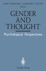 Gender and Thought: Psychological Perspectives