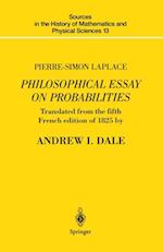 Pierre-Simon Laplace Philosophical Essay on Probabilities