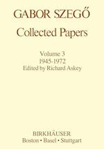 Gabor Szegö: Collected Papers
