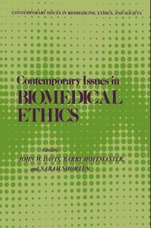 Contemporary Issues in Biomedical Ethics