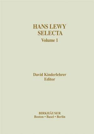 Hans Lewy Selecta