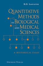 Quantitative Methods in Biological and Medical Sciences