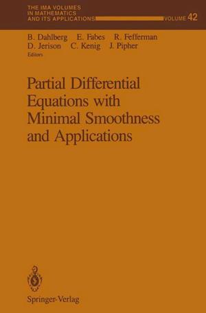 Partial Differential Equations with Minimal Smoothness and Applications