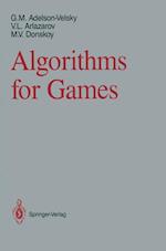 Algorithms for Games