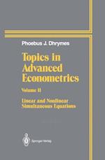 Topics In Advanced Econometrics