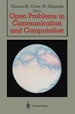 Open Problems in Communication and Computation