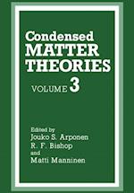 Condensed Matter Theories