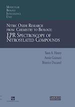 Nitric Oxide Research from Chemistry to Biology: EPR Spectroscopy of Nitrosylated Compounds