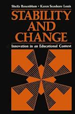 Stability and Change : Innovation in an Educational Context 