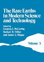 Rare Earths in Modern Science and Technology