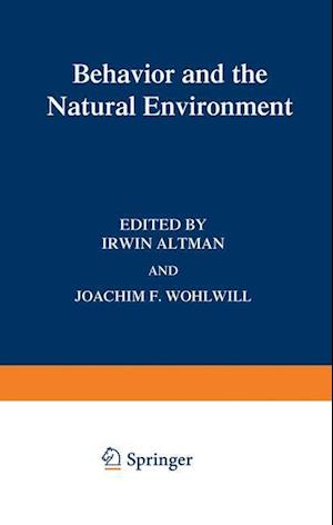 Behavior and the Natural Environment