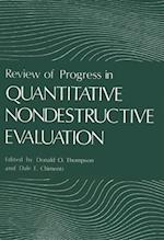 Review of Progress in Quantitative Nondestructive Evaluation