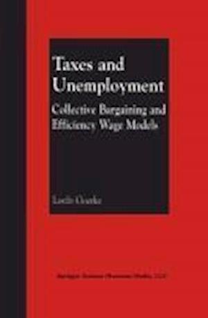 Taxes and Unemployment