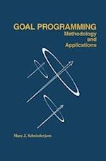 Goal Programming: Methodology and Applications