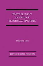 Finite Element Analysis of Electrical Machines