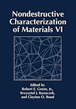 Nondestructive Characterization of Materials VI
