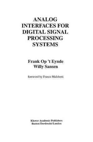 Analog Interfaces for Digital Signal Processing Systems