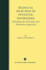 Bilingual Selection of Syntactic Knowledge