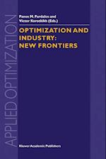 Optimization and Industry: New Frontiers
